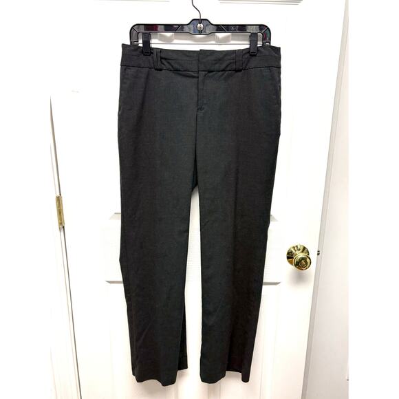 Banana Republic Black Jackson Fit Pants, Flat Front, Size 8P - Picture 1 of 4